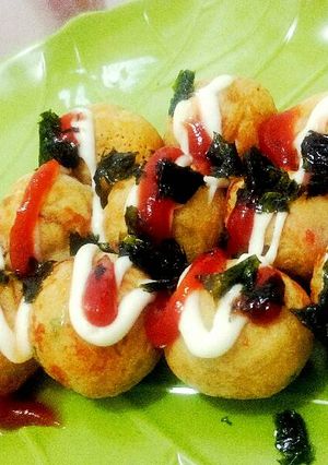 Foto resep Takoyaki salmon