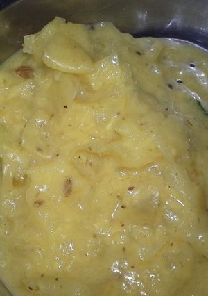 A picture of Cabbage Moorekootu-Tamilnadu special.