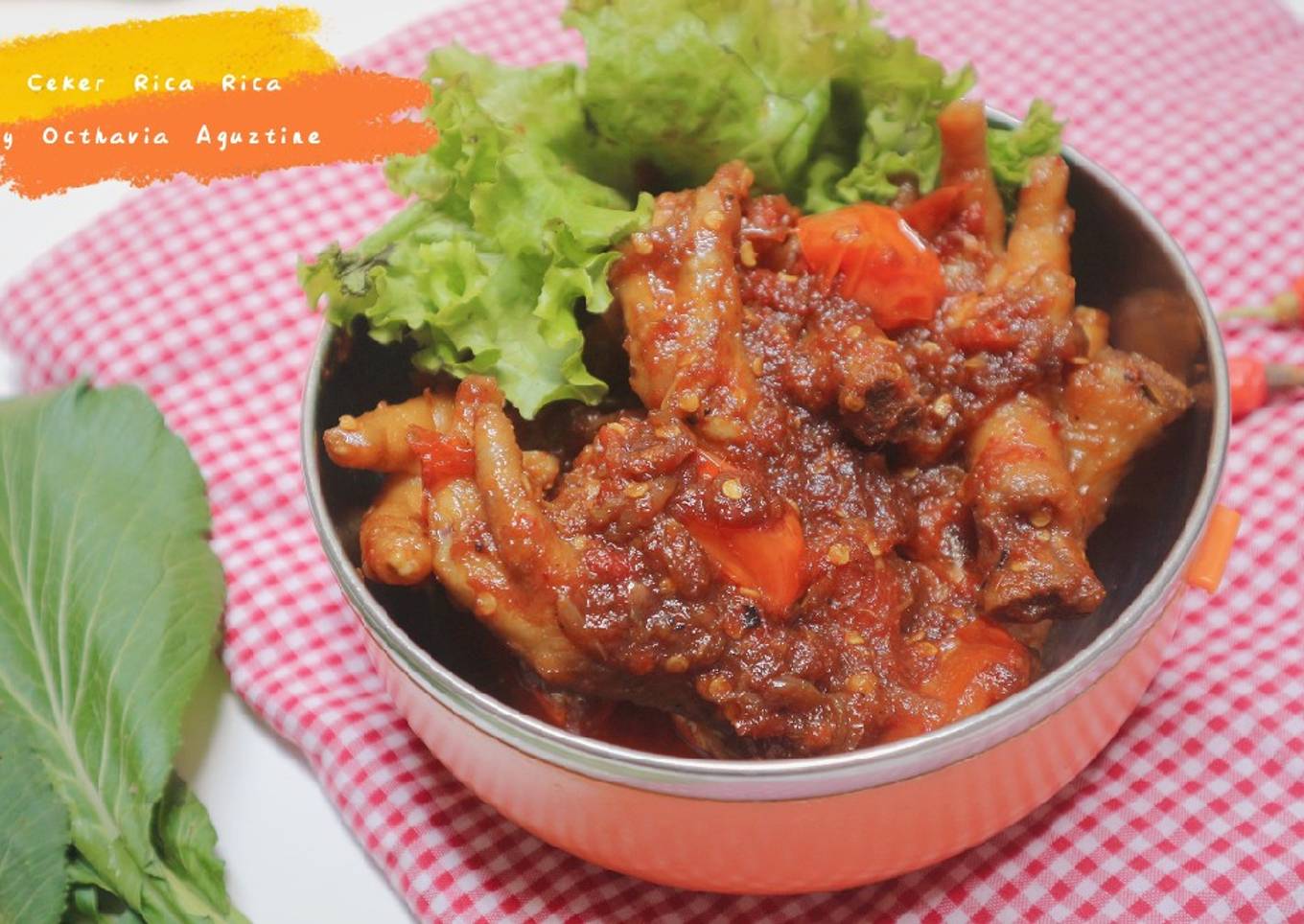 Ceker Rica Rica Pedas Manis