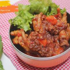 A picture of Ceker Rica Rica Pedas Manis.