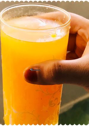 A picture of Fresh orange juice.