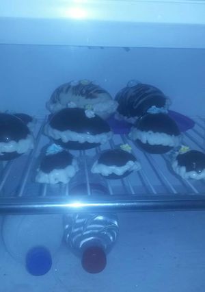 Una foto de Huevos de pascua terminados!!