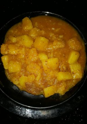 A picture of Yam porridge.