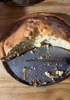 Una foto de 🍰 Bizcochuelo de vainilla