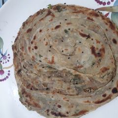 A picture of Fusion fire garlic paratha.