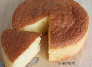 【肉桂打噴嚏】蓬鬆。基本海綿蛋糕 的食譜成品照片