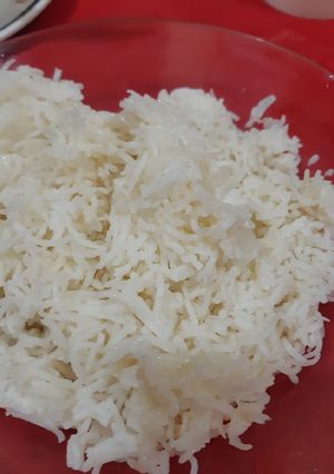 A picture of Boiled rice.