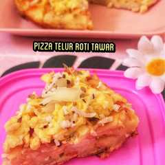 รูปของ Pizza Telur Roti Tawar (Snack MPASI 12M+)