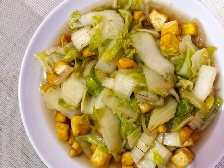 Langkah Gampang Membikin Resep Tumis Sawi Putih Tahu yang Bisa Manjain Lidah Anti Ribet, Lezat
