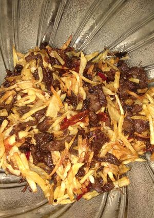 Foto resep Sambal goreng daging kentang