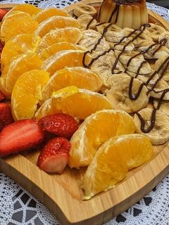 صورة لوصفة تحلية بالفواكه 😋