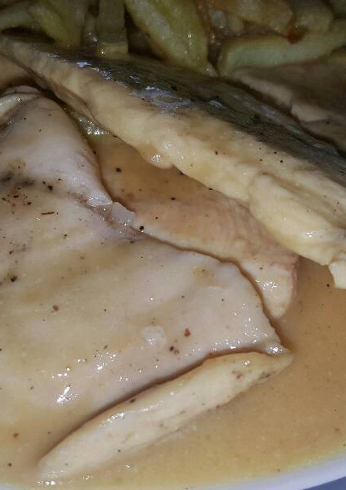 Una foto de Filete de pavo en salsa de miel-mostaza