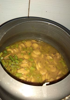 A picture of Guar Dhokali(gawar fali) SABJI.