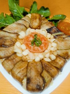 صورة لوصفة ارز بالبذينجان