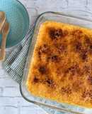 Crème Brûlée na travessa