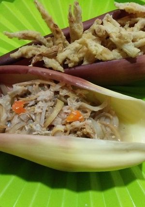 Foto resep Tumis Jantung Pisang & Jantung Pisang Crispy