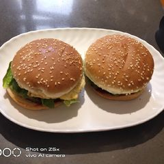 A picture of Homemade Burger.
