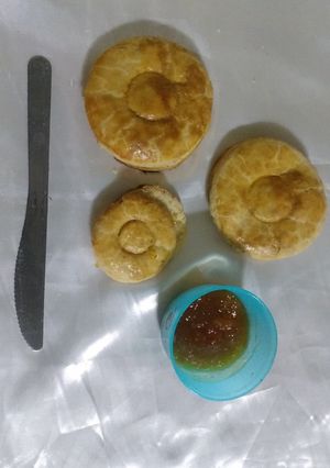 Una foto de Scones dulces