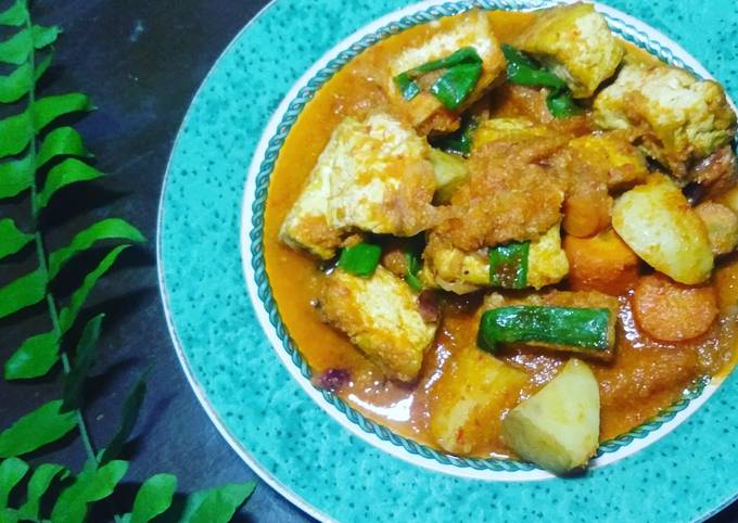 Bagaimana mengolah Tahu bumbu balado, Enak