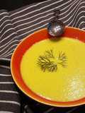 Velouté de courgettes au safran