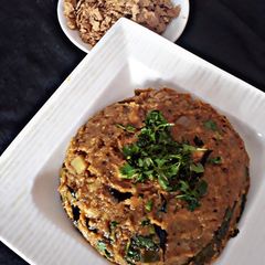 A picture of Wheat Flakes Upma.