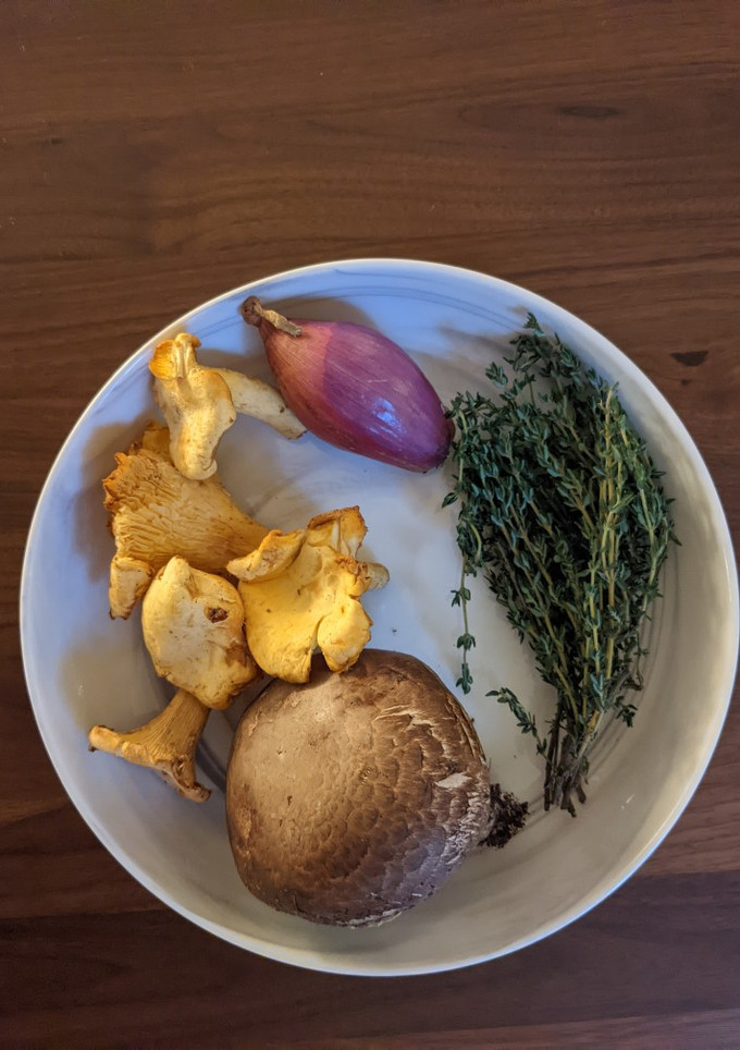 A picture of Mushroom Sauce.