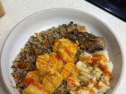 A picture of cauliflower fish