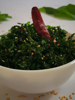 A picture of Crispy Spinach.