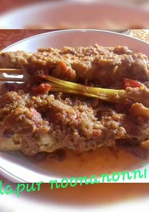 Foto resep Sate tuna bumbu rujak