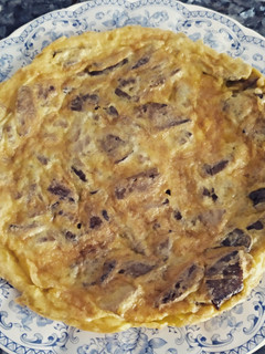 Una foto de Tortilla de setas