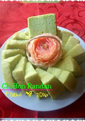 Foto resep Chiffon Pandan (Tang Mian)
