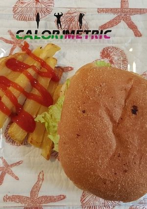 Una foto de 9. Hamburguesa de res