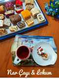 Teh Delima with Turkish Delight