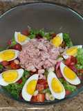 Empedrat (ensalada de porotos y atún)