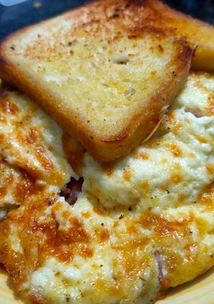 A picture of Spanish omlet.