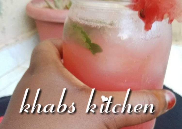 Recipe of Any-night-of-the-week Watermelon lemonade