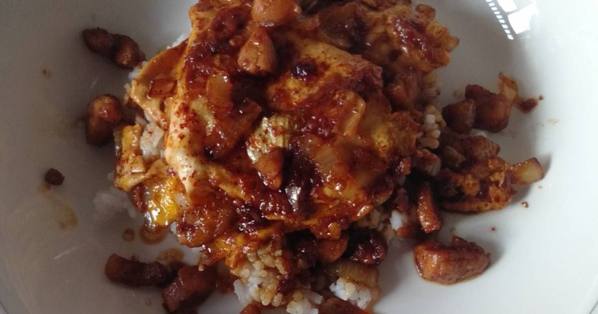 Resep Nasi ayam telur enak oleh Evy Kartika - Cookpad