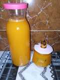 عصير الجزر بمركز البرتقال 🍹