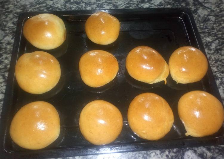 Steps to Prepare Favorite Bread rolls