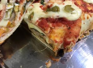 Una foto de Pizza rellena
