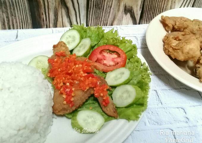 Ayam Geprek Sambal Bawang