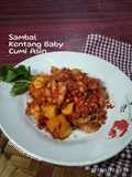 Sambal Kentang Baby Cumi Asin
