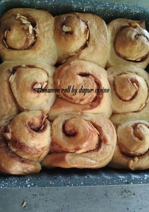 Foto resep Cinammon roll bread 💕