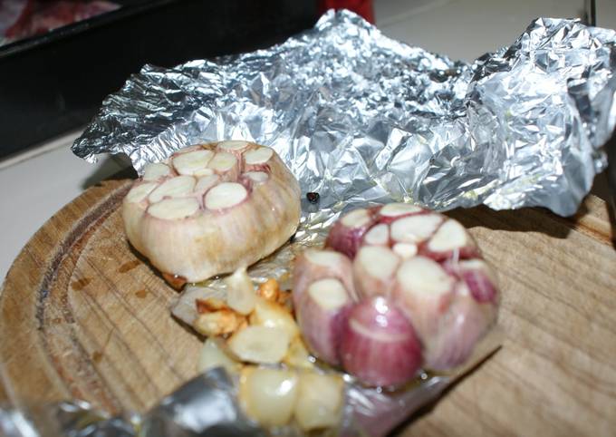 Easiest Way to Make Mario Batali Grill Roasted Garlic