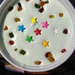 Paan Delight Ice-cream A picture of Paan Delight Ice-cream.
