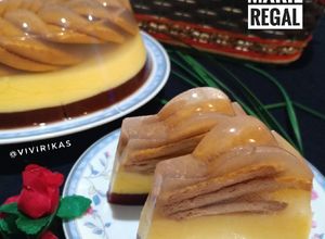 Foto resep Puding Marie Regal 3 Lapis