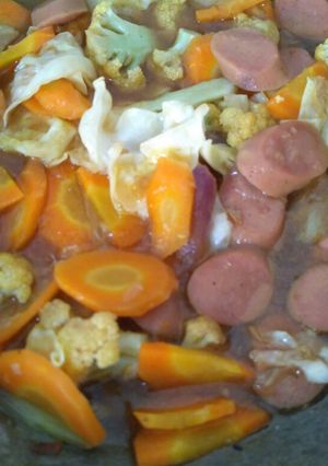 Foto resep Capjay goreng kilat