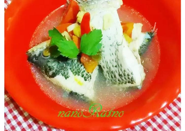 Cara Gampang memasak Sup Ikan Gurami~simple Anti Gagal