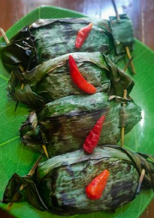 Foto resep Nasi Bakar Ayam Suwir Kemangi