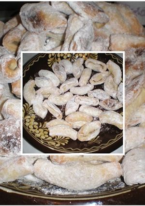 Gesztenyés hókifli recept fotója